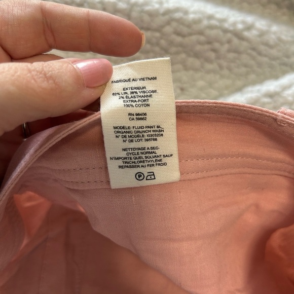 Theory Fluid Linen Wide Leg Pants - Picture 4 of 11